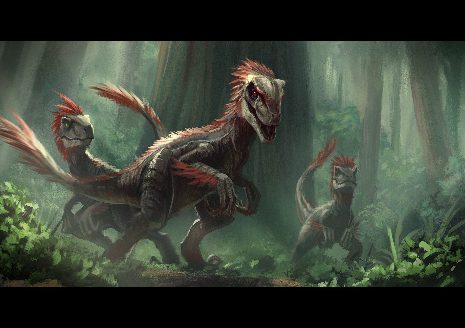 150312 Safe, Artist:willow-s-linda, Dinosaur, Raptor