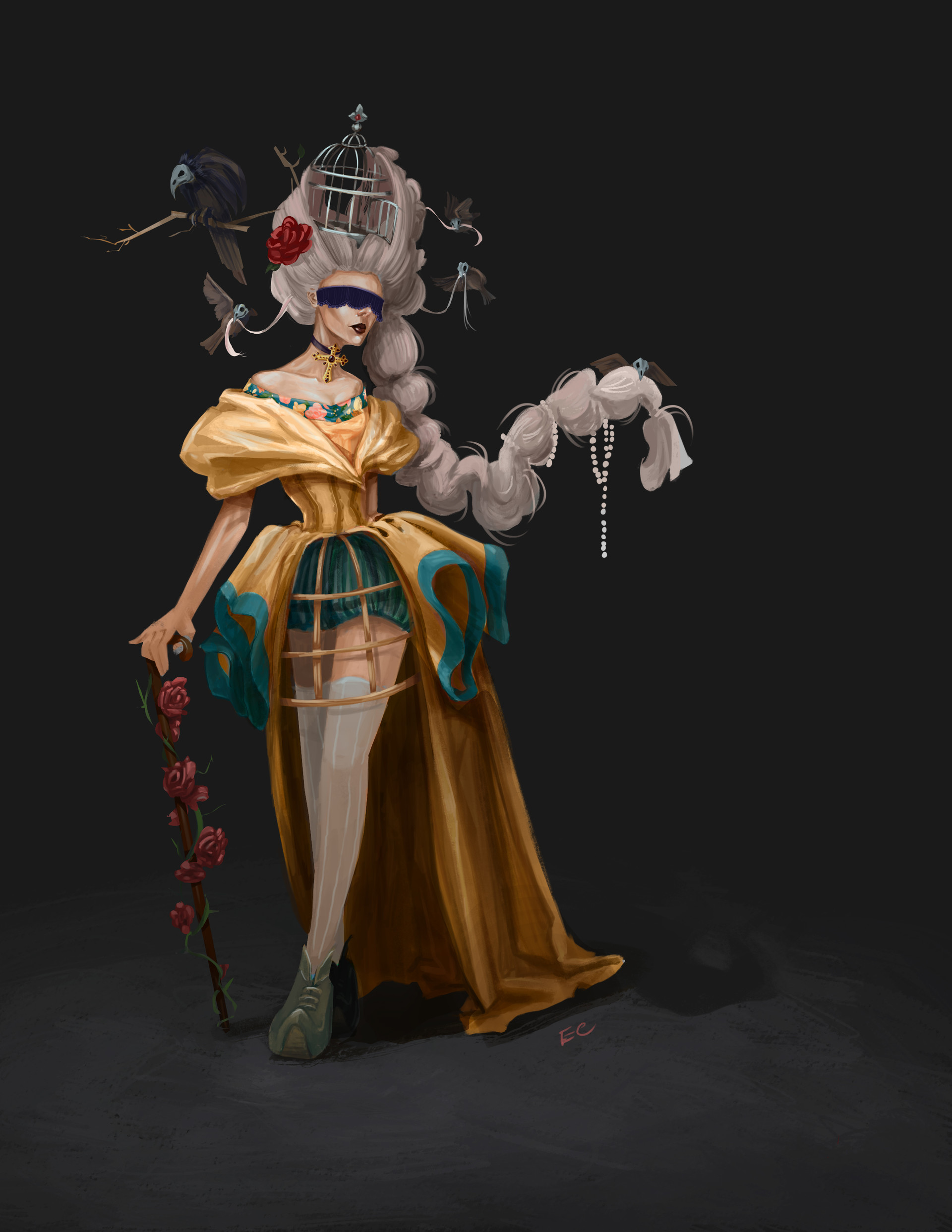 ArtStation - Baroque Character Design with Process