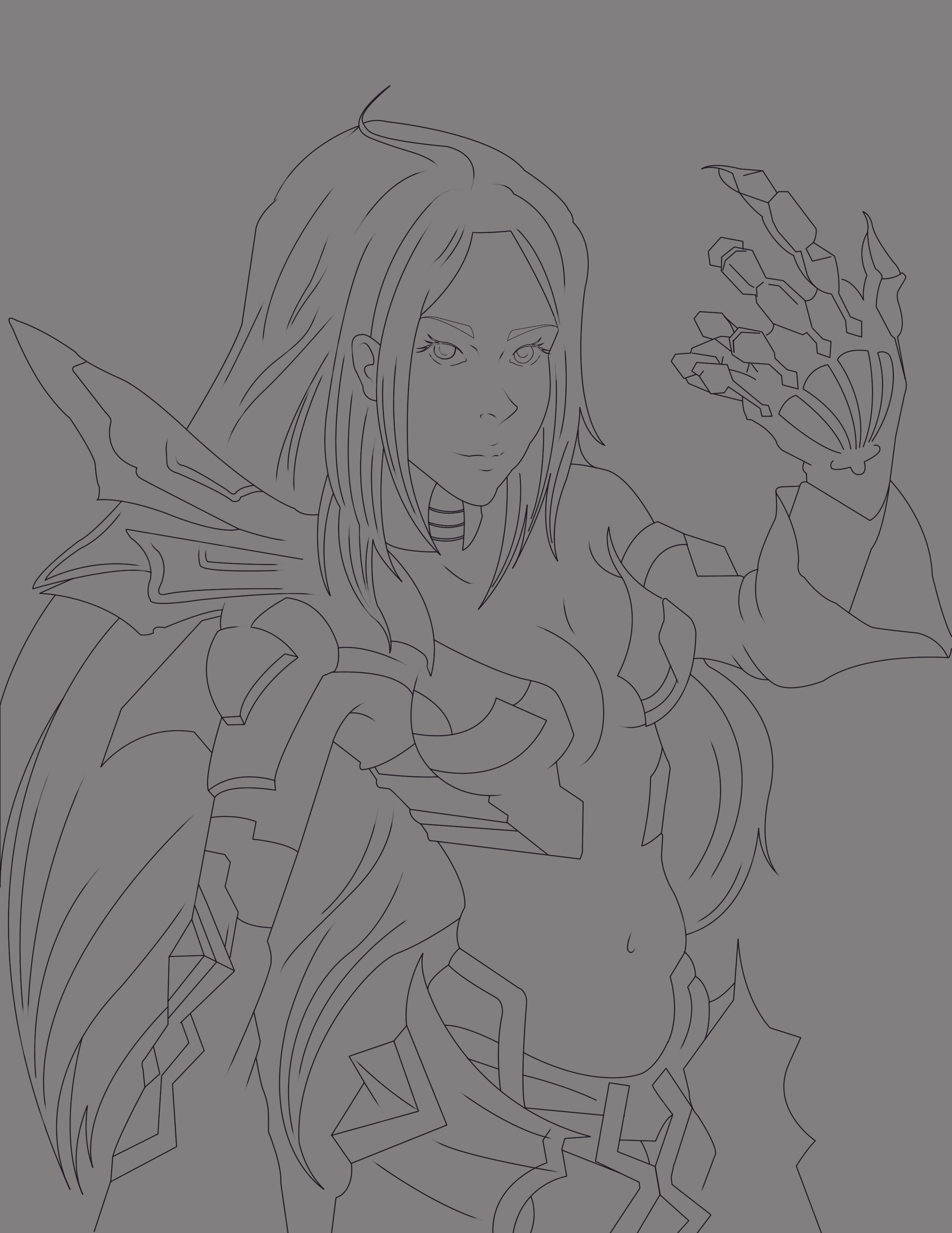 【morumoru】UN3D. LINE ART ONE SHOULDER morumoru】UN3D. LINE ART ONE SHOULDER 🧡Samus🧡 - Metroid