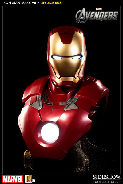 Iron man bust sideshow hotsell