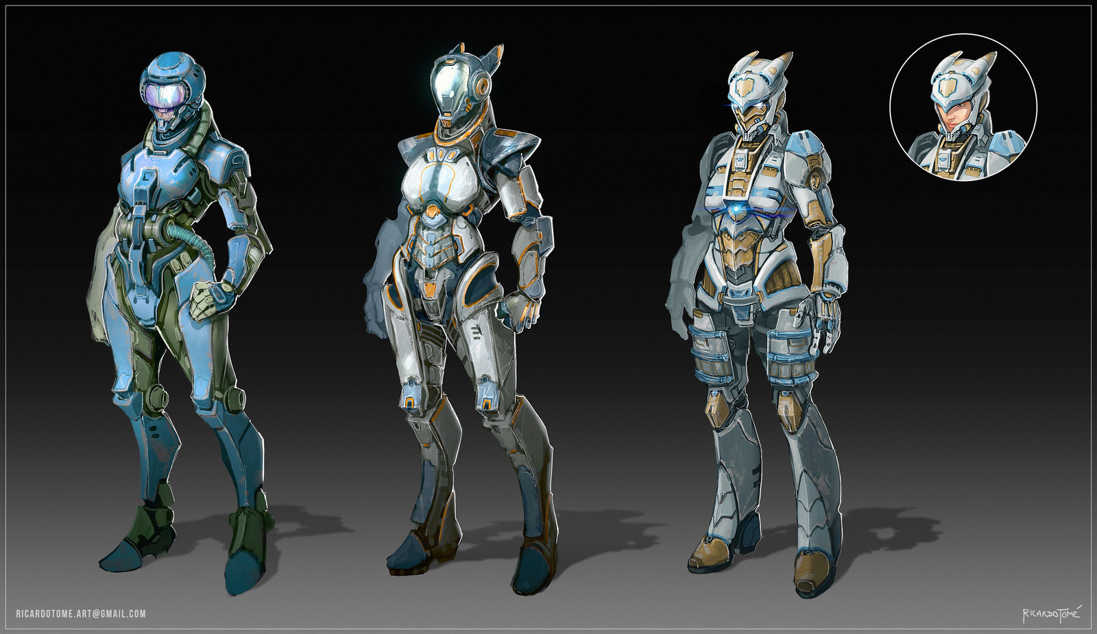Orion's Hunt - Sci-fi Armor Design