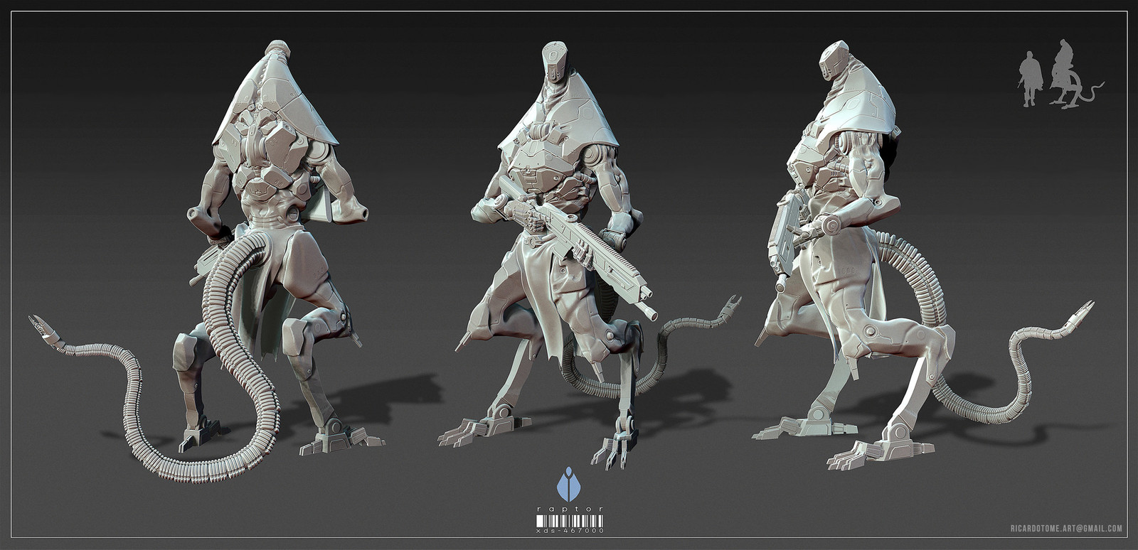Raptor - Concept Sculpt