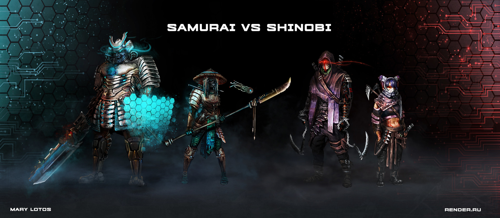 Shinobi vs samurai
