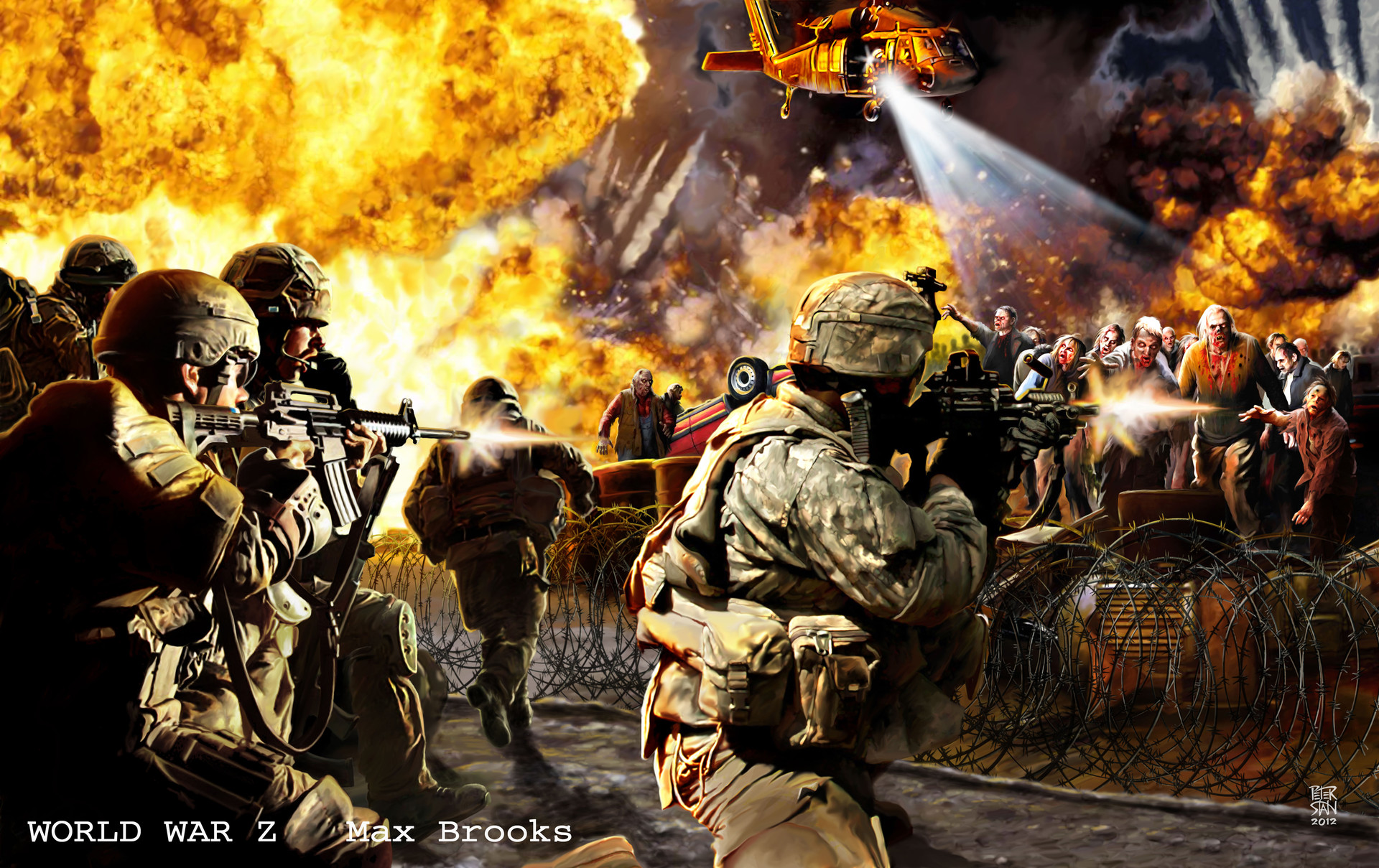 Artstation World War Z Peter Stanimirov