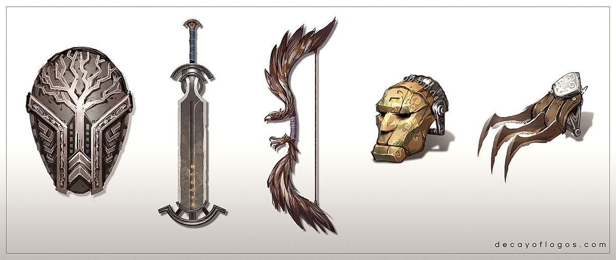 Decay of Logos - Weapon Designs