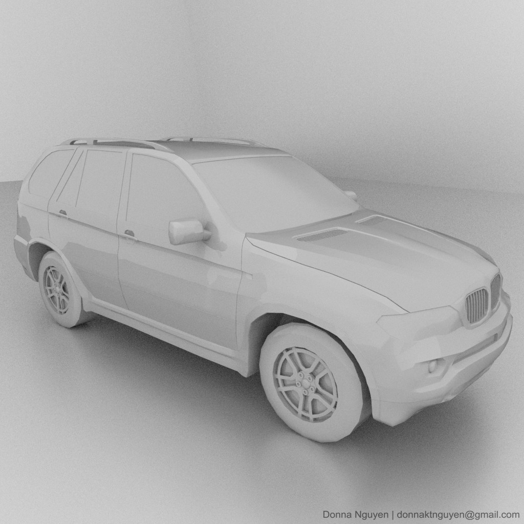 Donna Nguyen Bmw X 5 3d Model