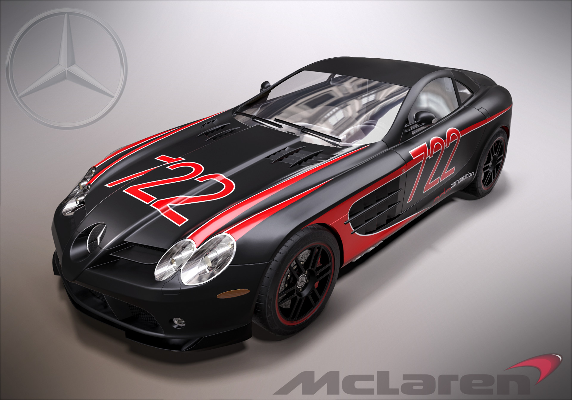 Mercedes Benz SLR MCLAREN Edo Competition