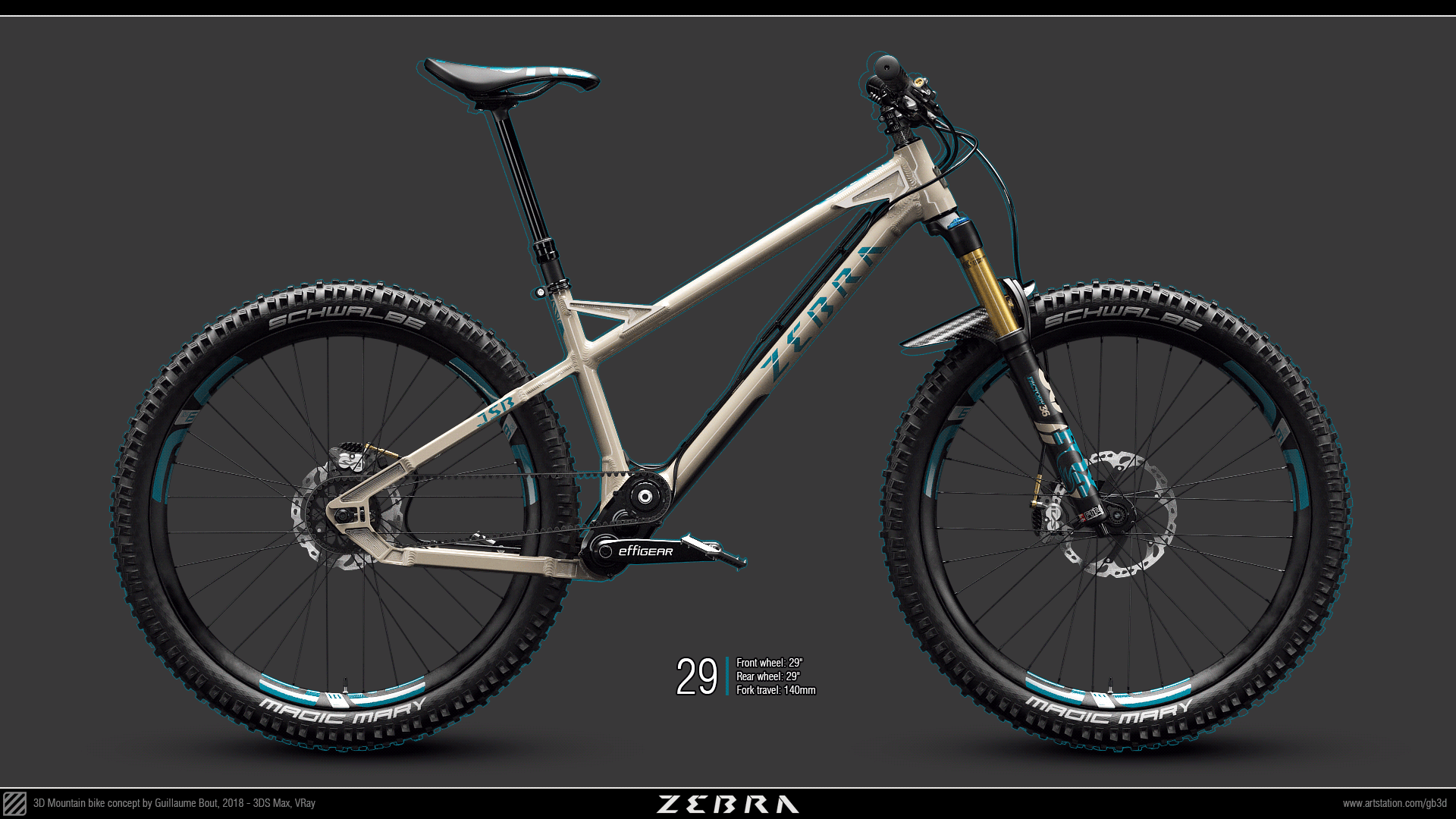 ArtStation MTB concept Zebra J.S.B