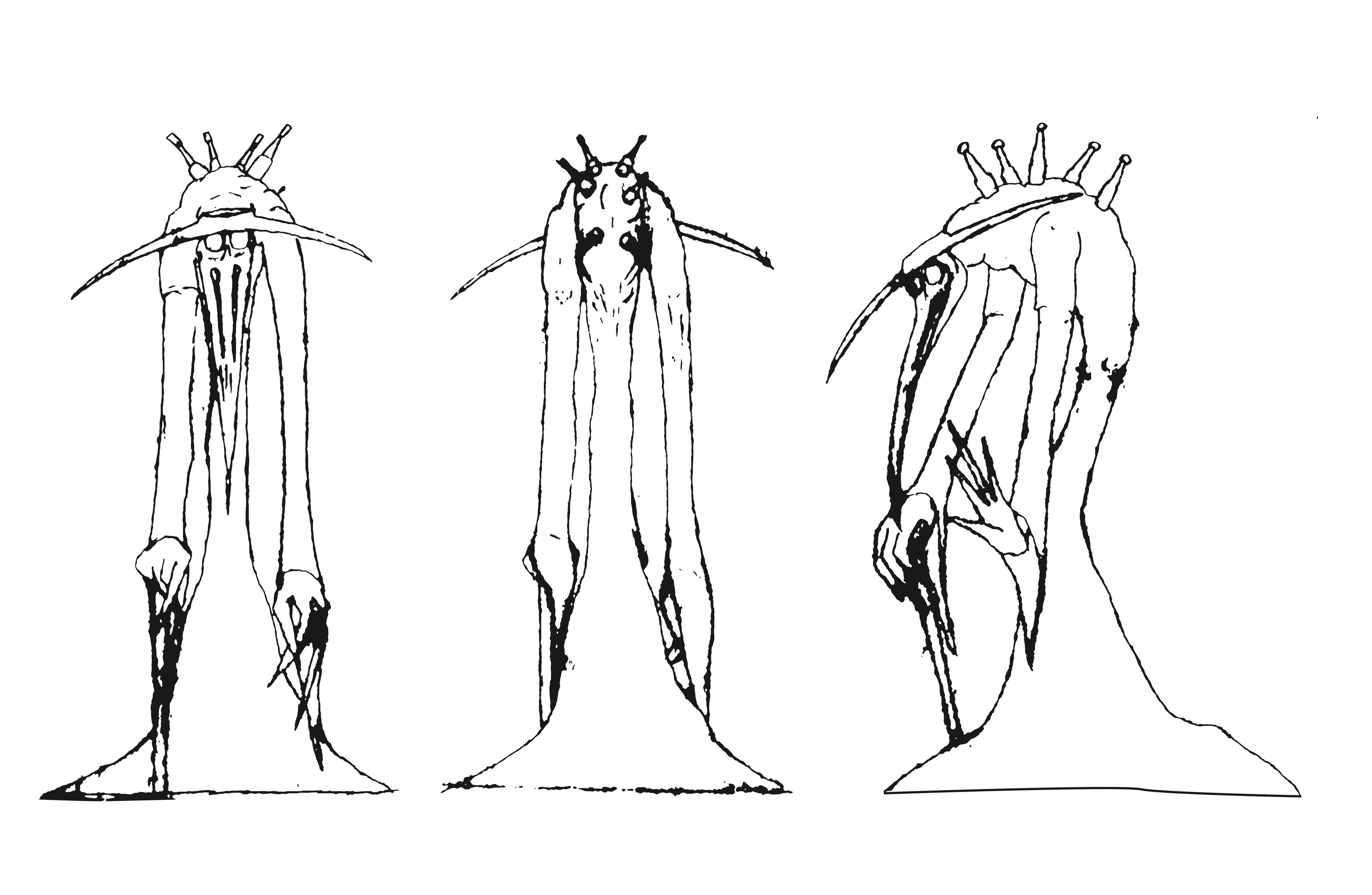 Black and White outlines for use of color.