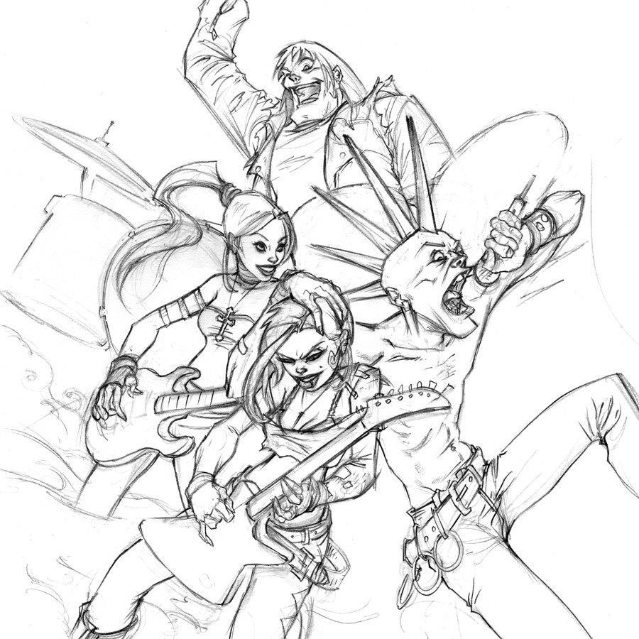 final line work