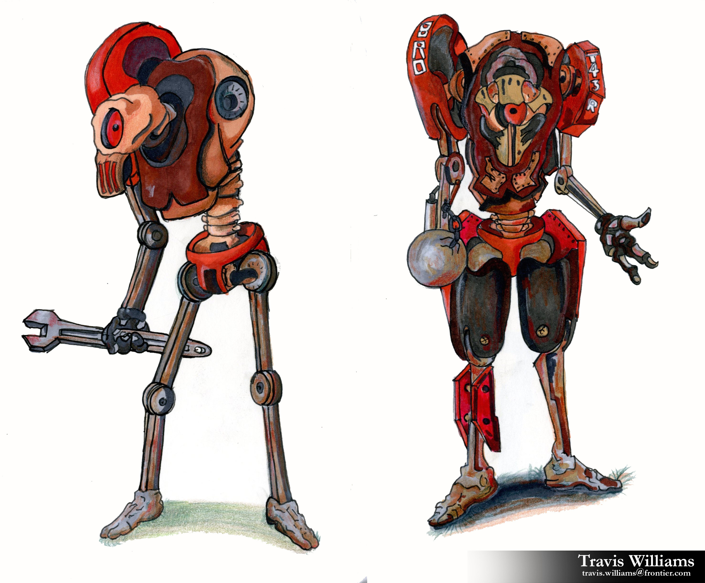 8Ro-T43R or easily said brother was the mix mash of parts that Jenny put together.
