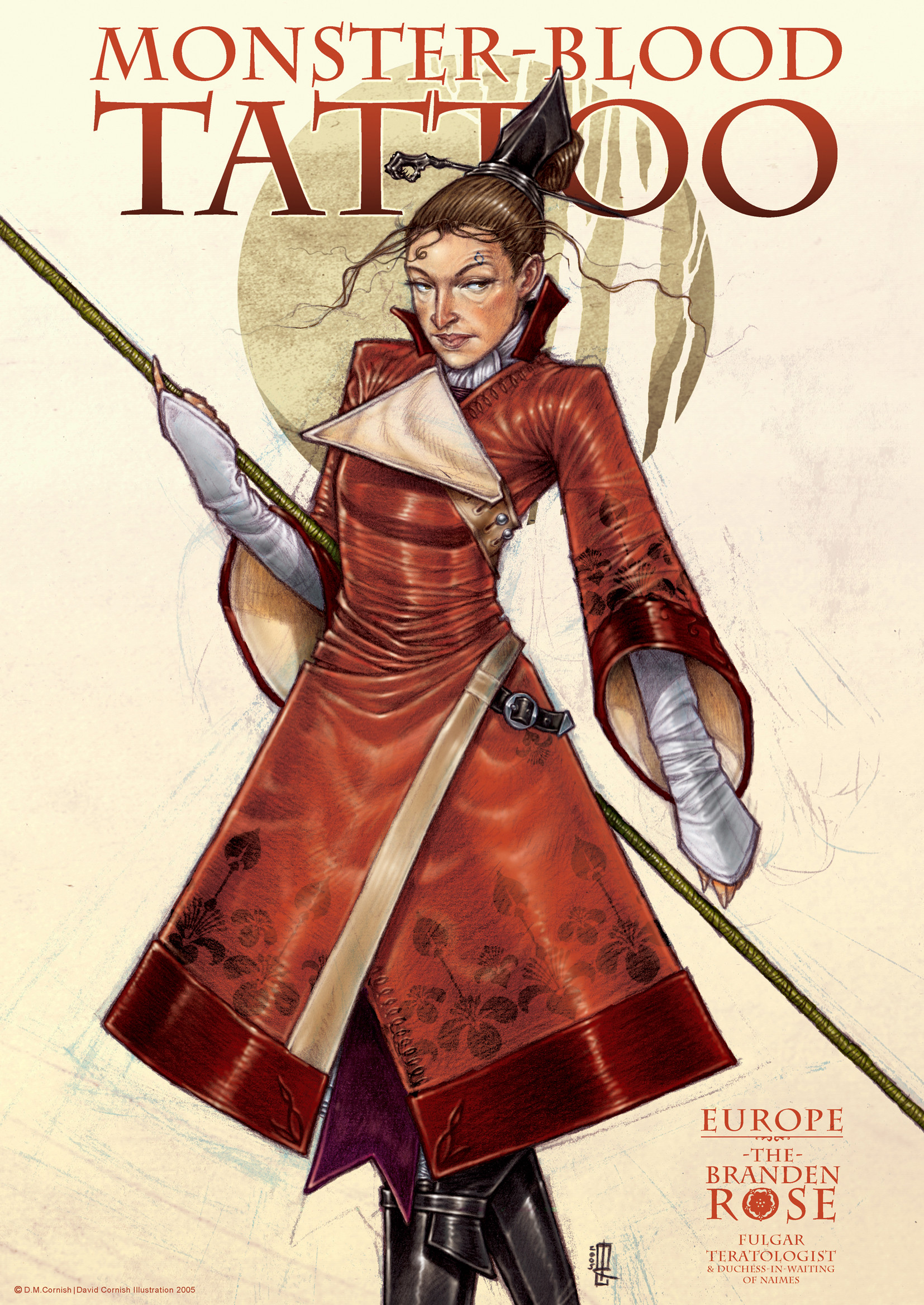 Artstation The Branden Rose David D M Cornish