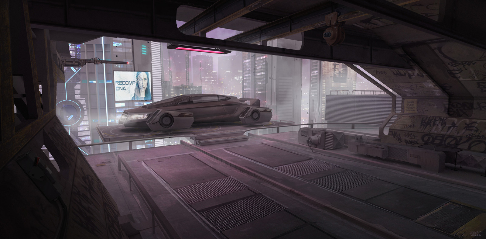 The escape car