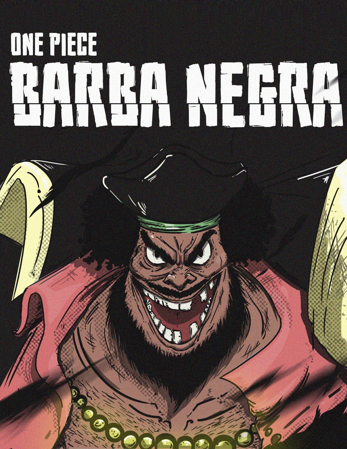 Artstation Marshall D Teach Fanart One Piece Michael Douglas