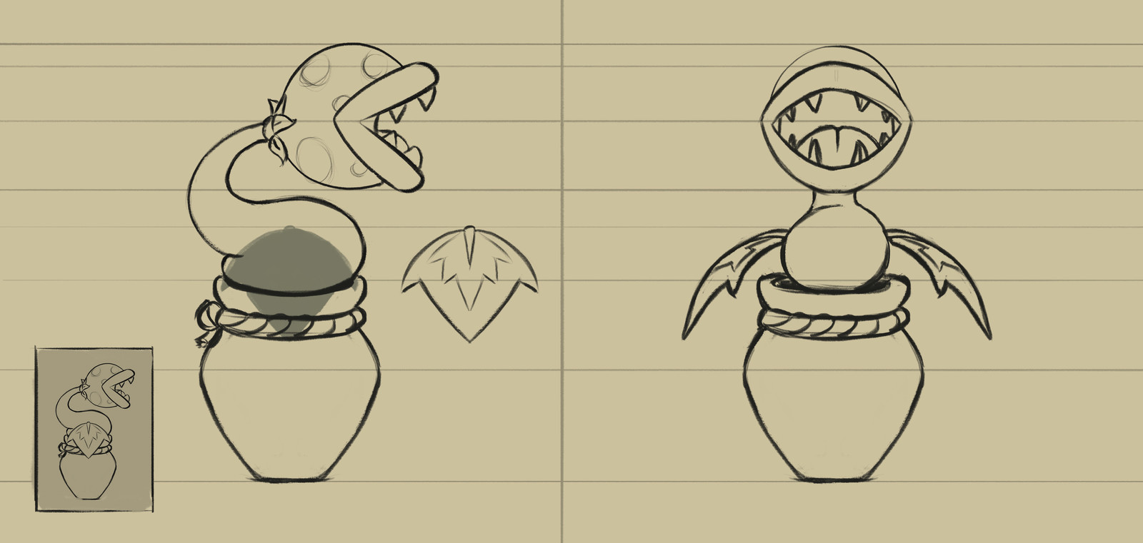 Then a character model sheet