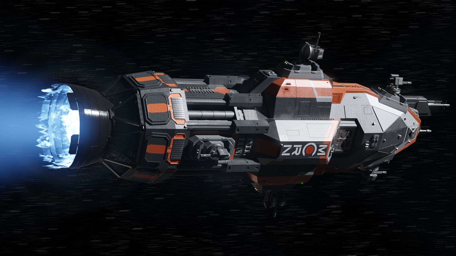 Rocinante (The Expanse fan art)