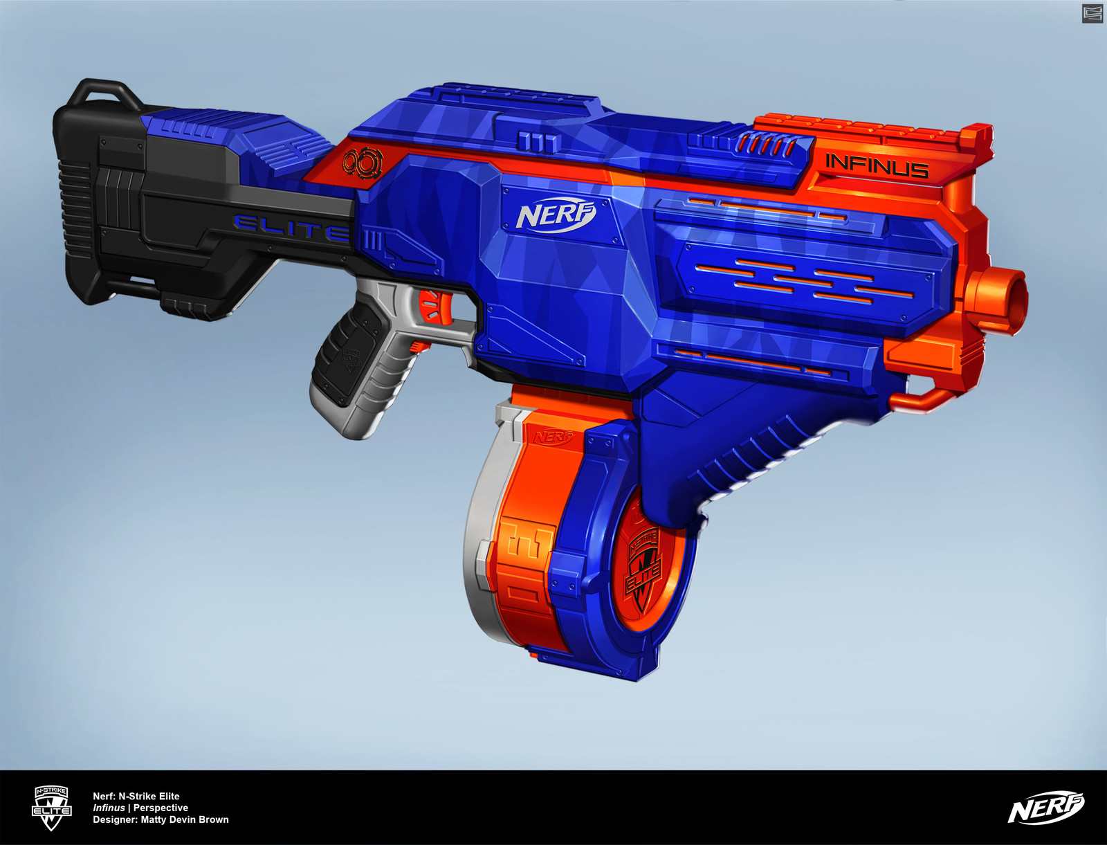 Nerf n strike infinus hot sale blaster