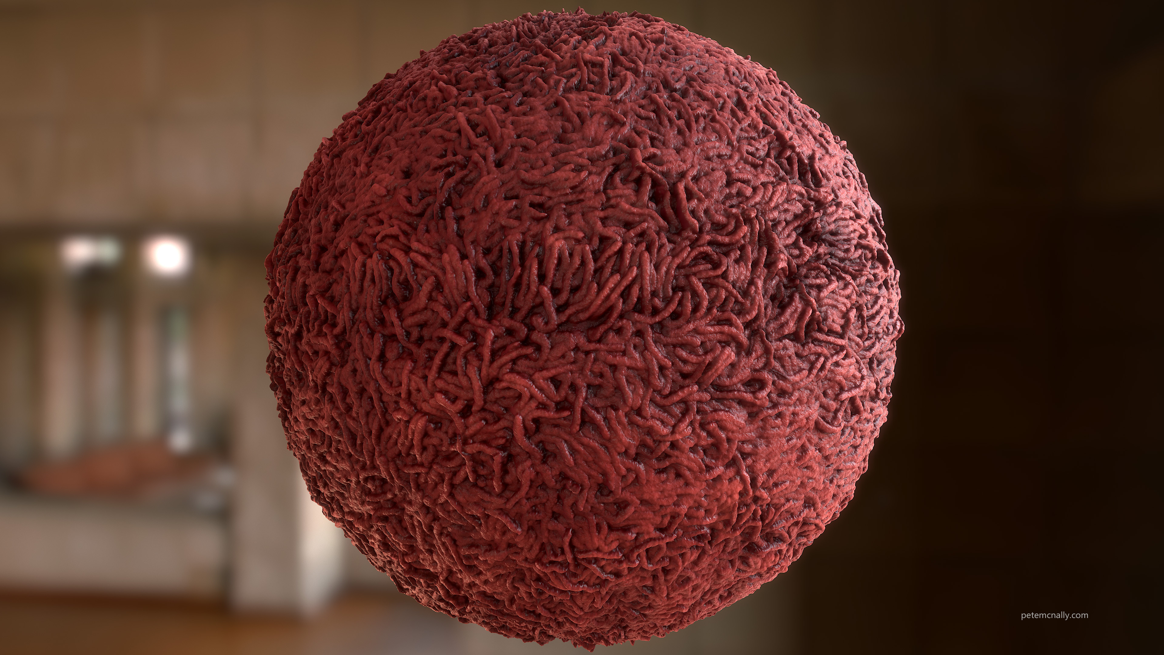 Material sphere