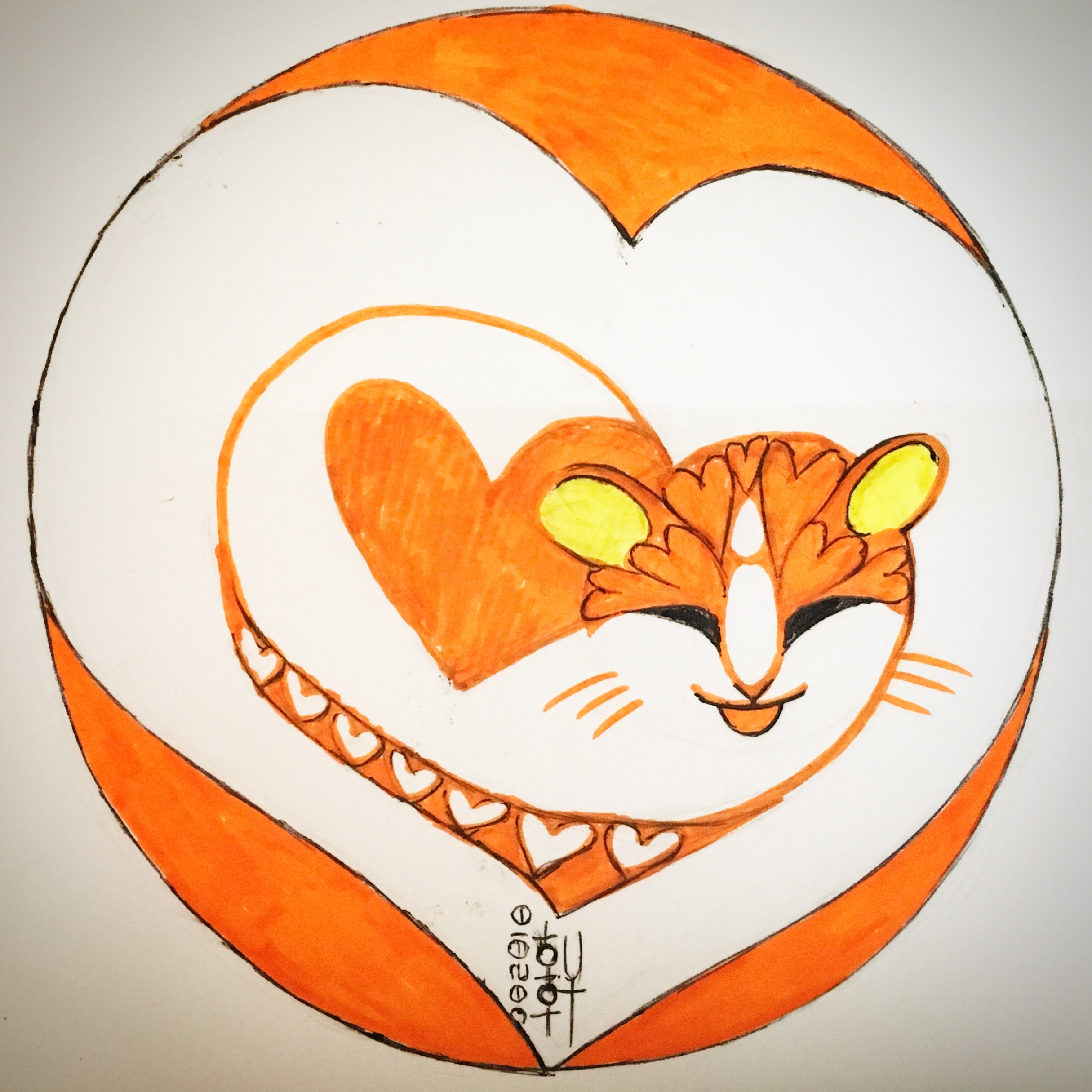 Day 08-28-18 - Orange Peach