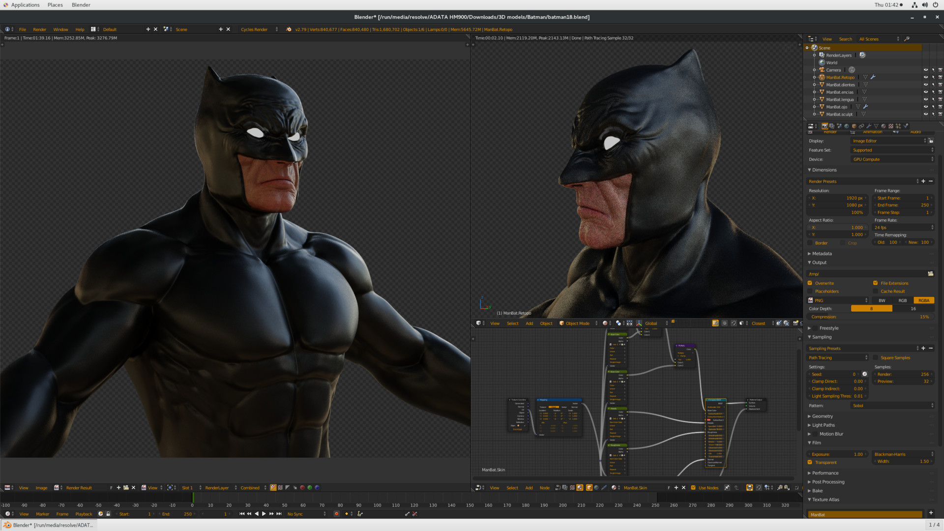 ArtStation - Batman WIP