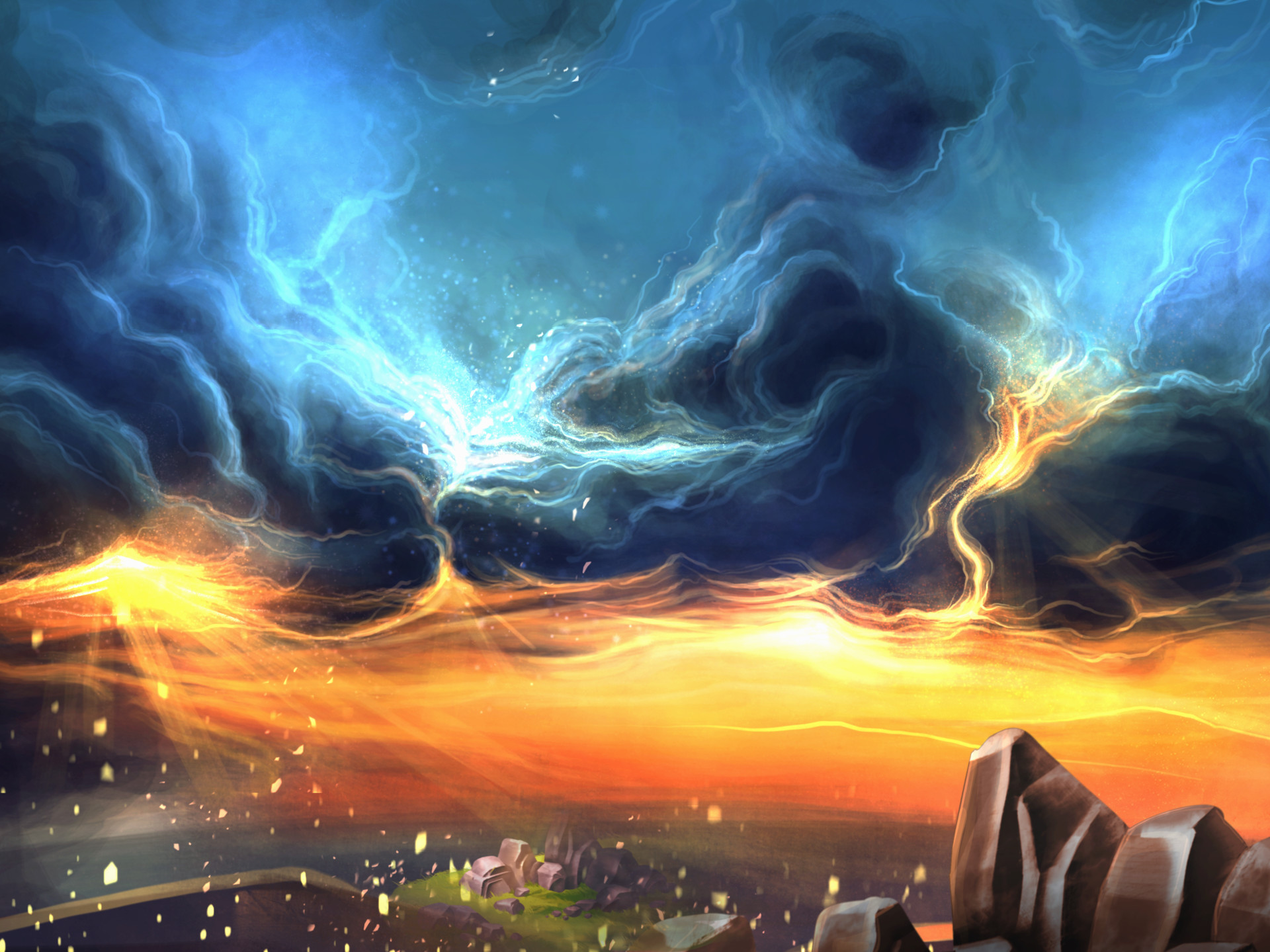 Artstation Magic Sky Nikita Maryasov
