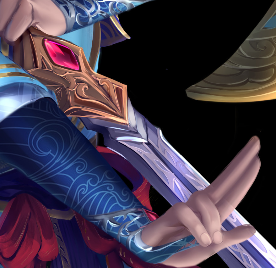 Artstation Enduring Sword Talon Daffodil Tran