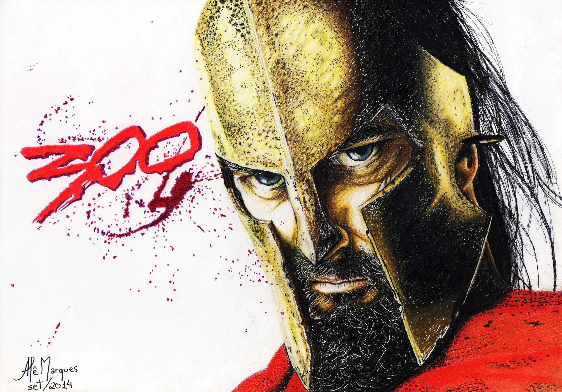 Alessandro Marques Leonidas 300 Sparta