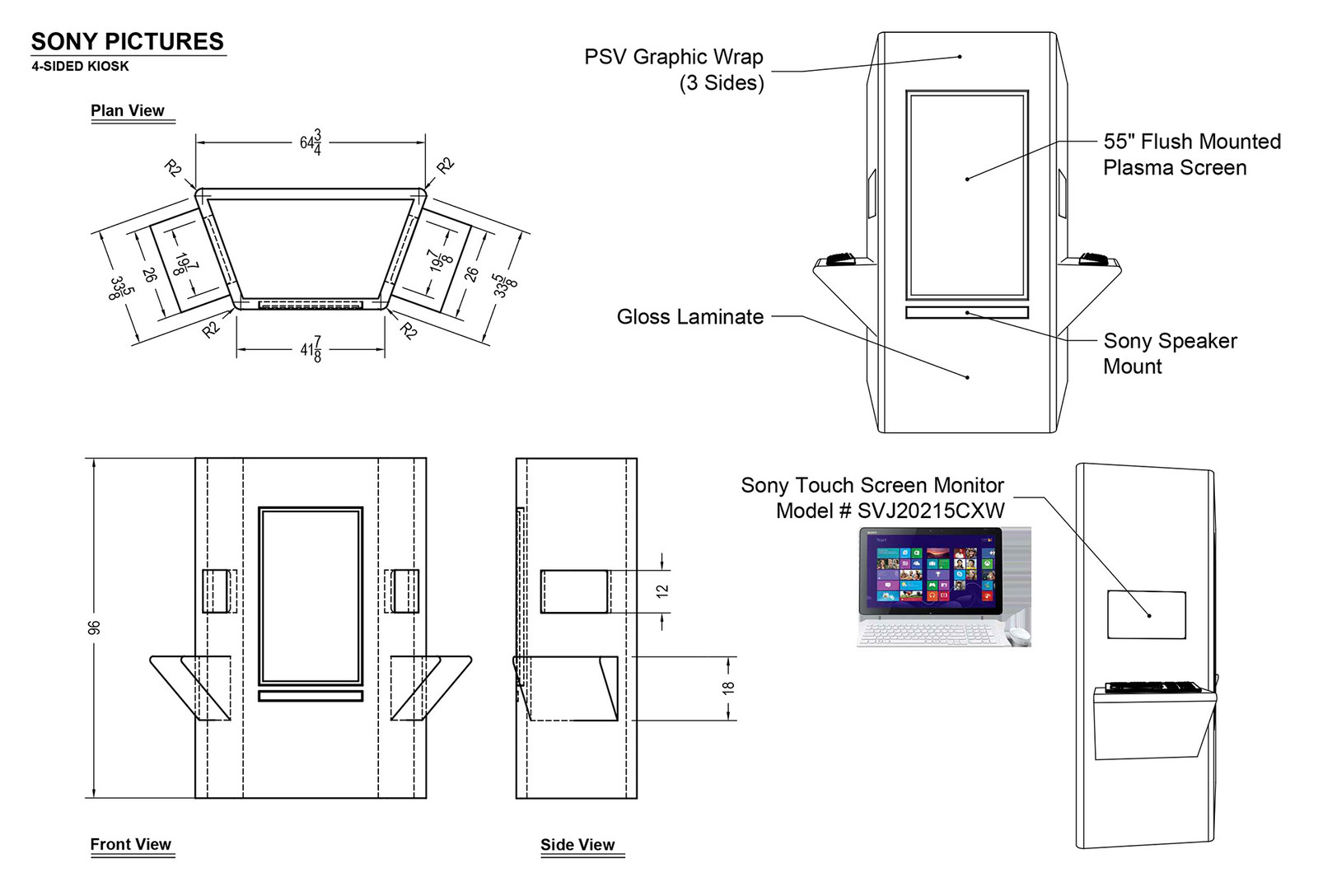 Version 2: Narrow Footprint