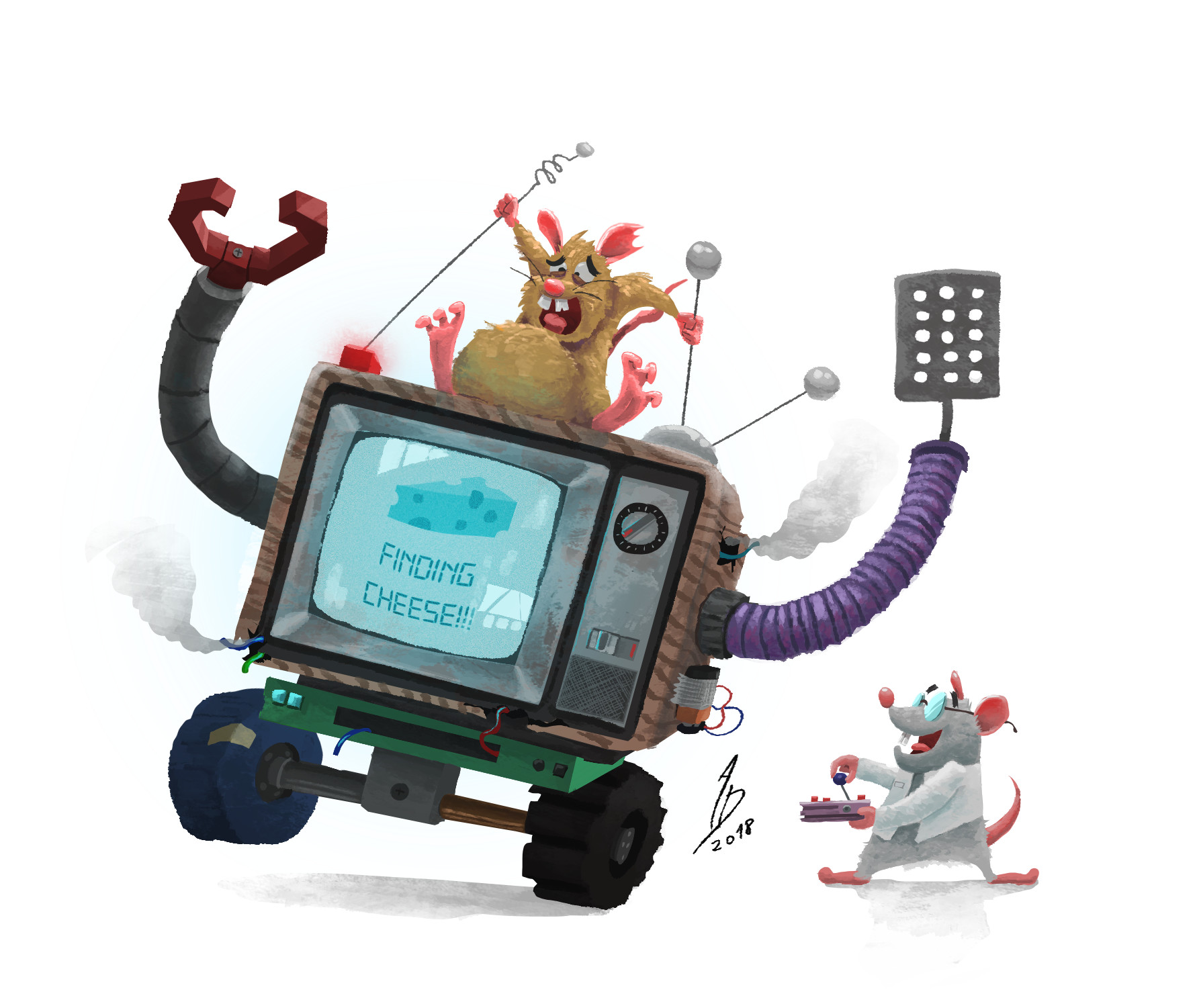 ArtStation Cheese bot 1000