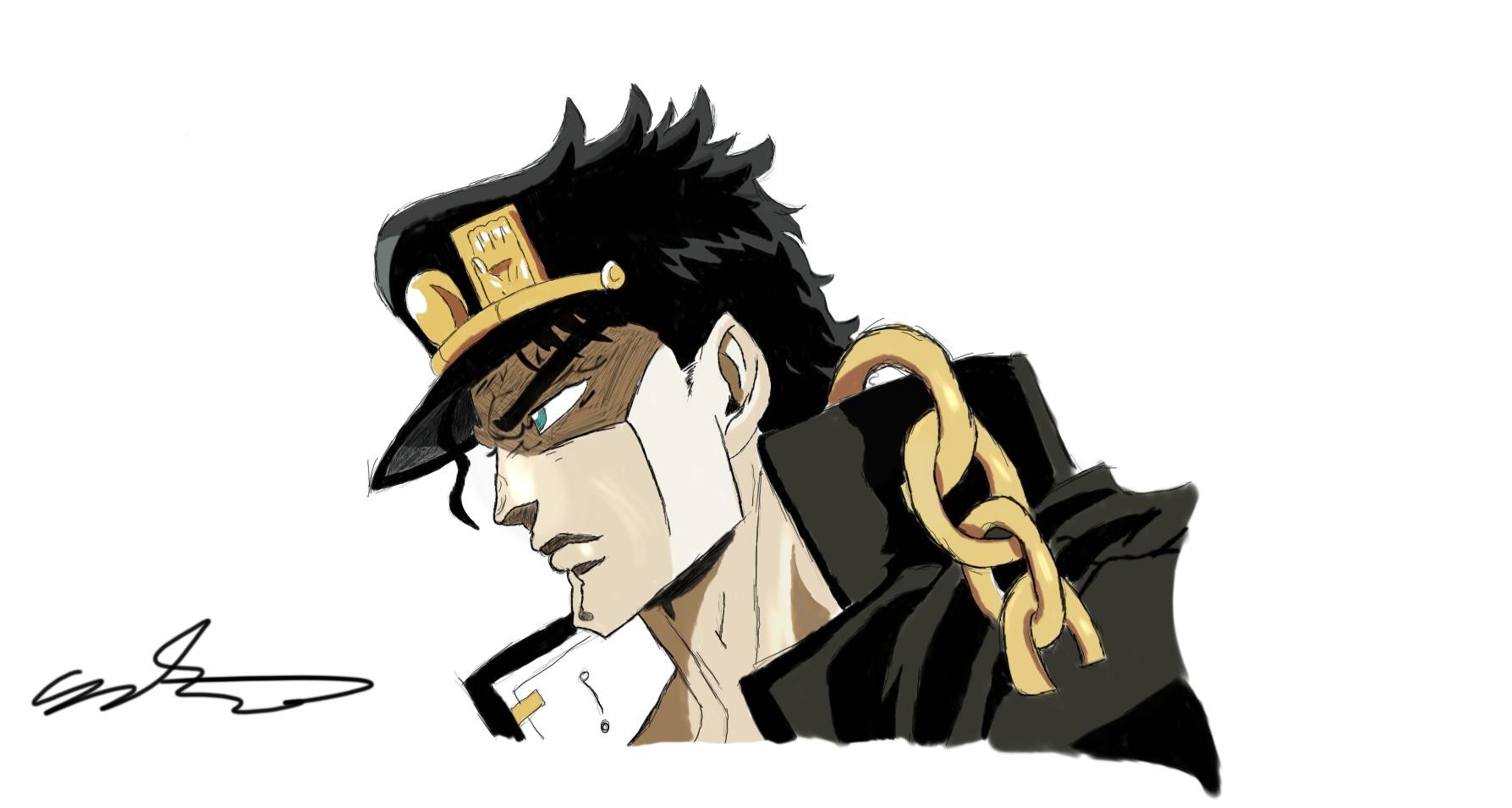 [REFERENCED USED - https://www.anime-planet.com/characters/jotaro-kujo] .
