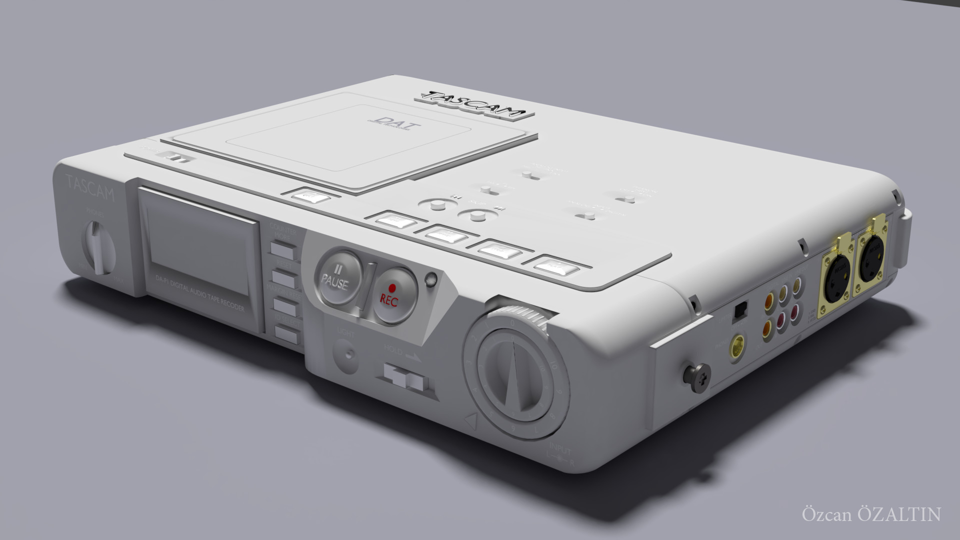 özcan ÖZALTIN - Tascam Digital Audio Tape Recorder DA-P1 R-Player