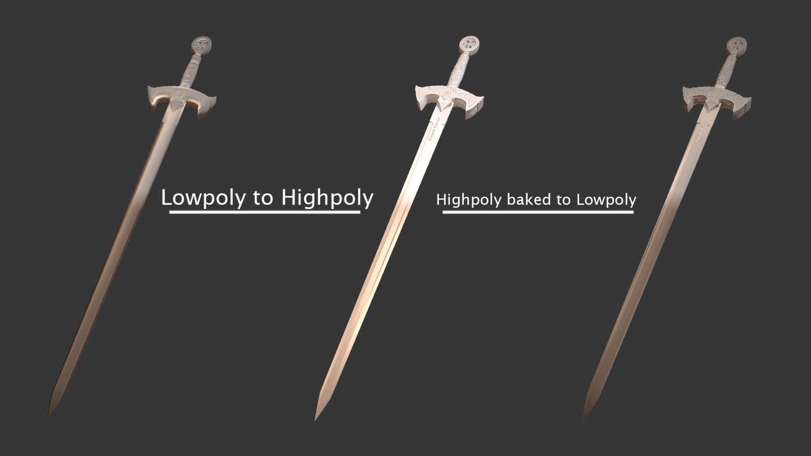 Knights Templar Sword - Baking Process