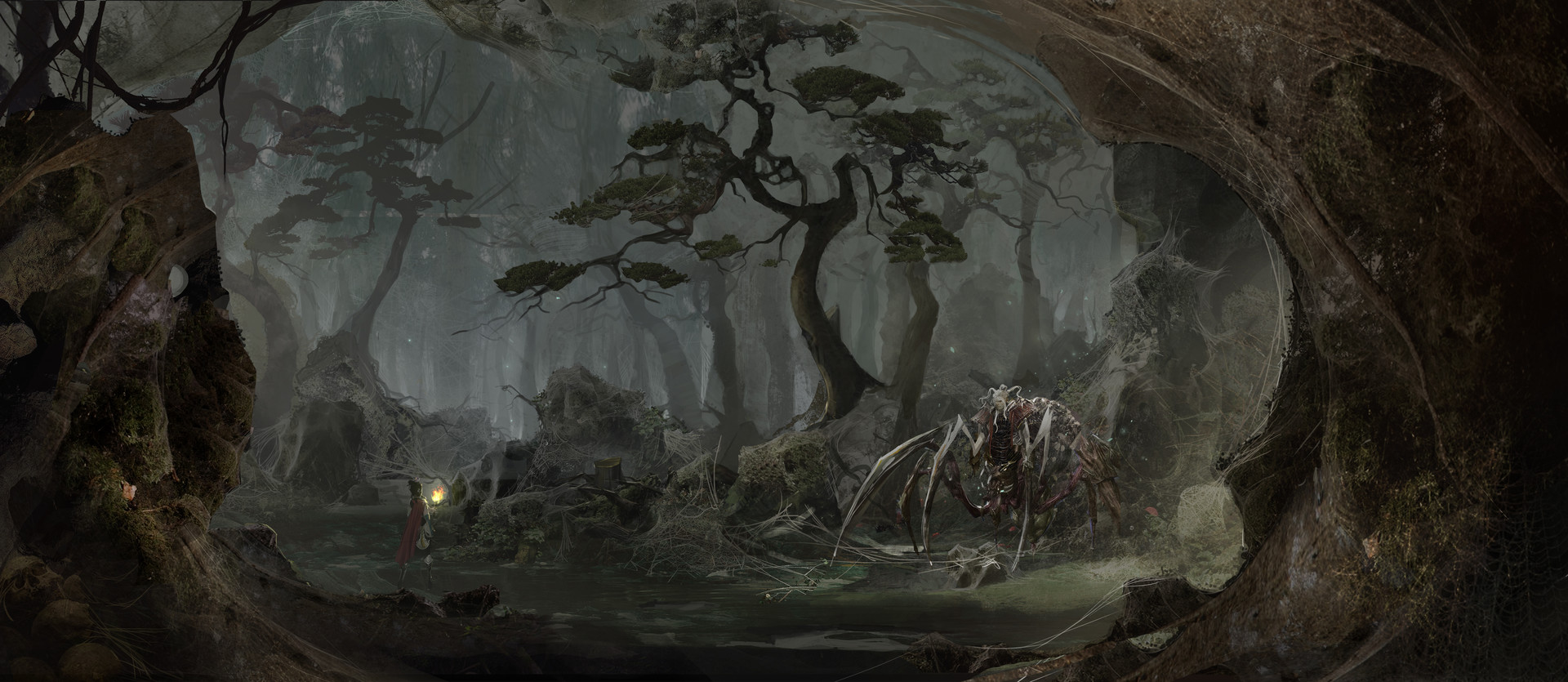 ArtStation Spider Nest