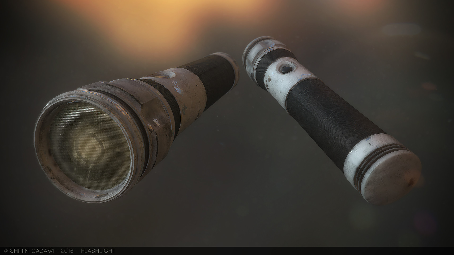 Artstation Flashlight Shirin Gazawi