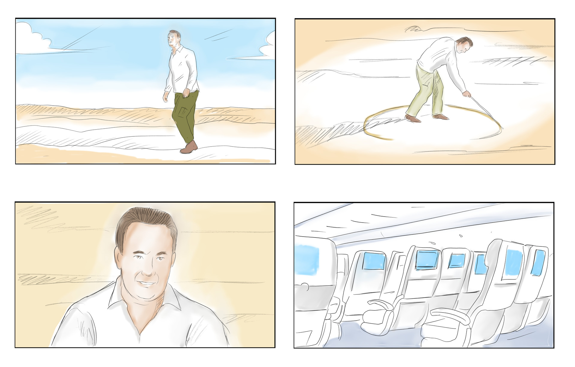 time travel storyboard