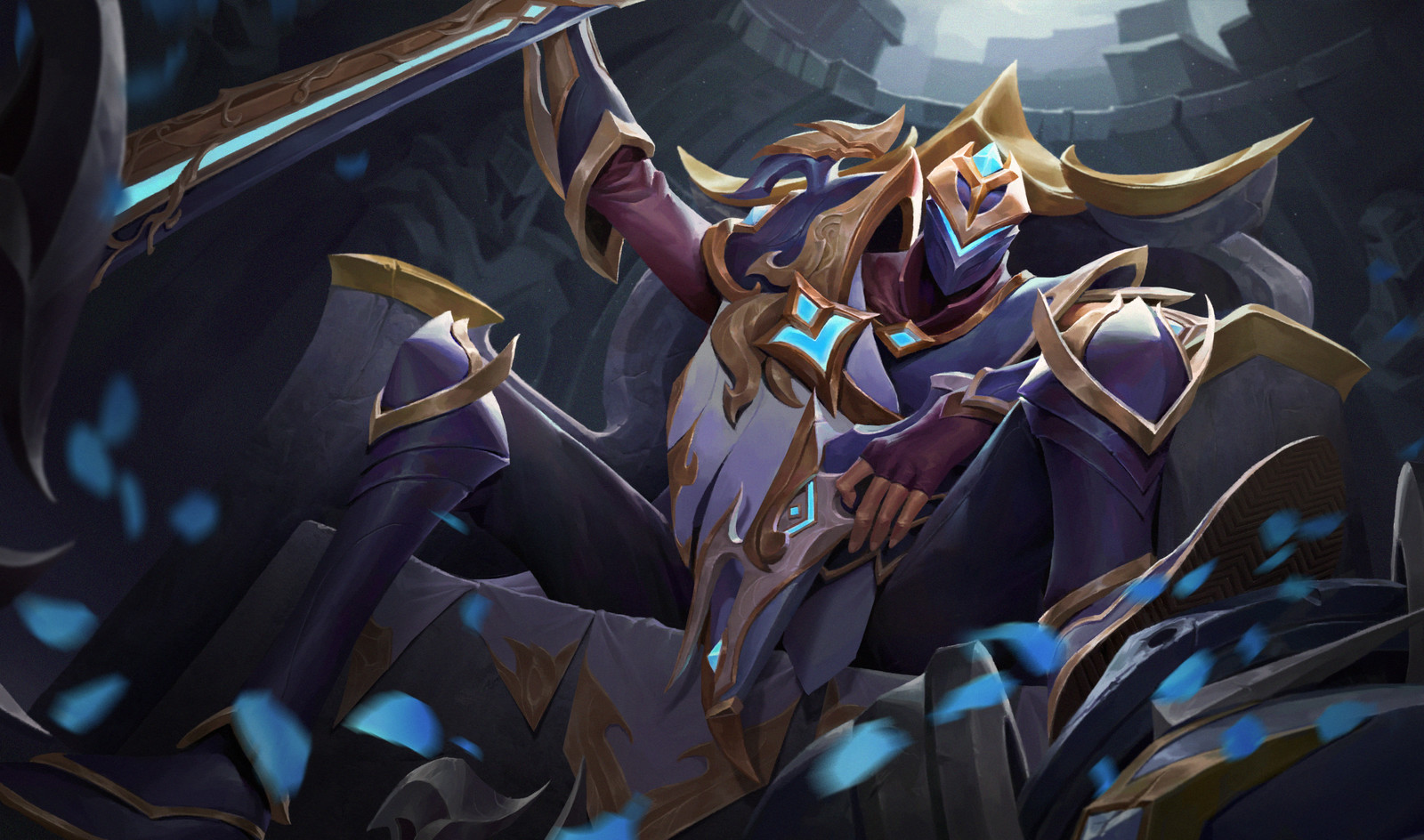 Artstation League Of Legends Fanart Championship Jhin Splash Art Blake Byun Here's the ruined shyvana splash art: artstation league of legends fanart