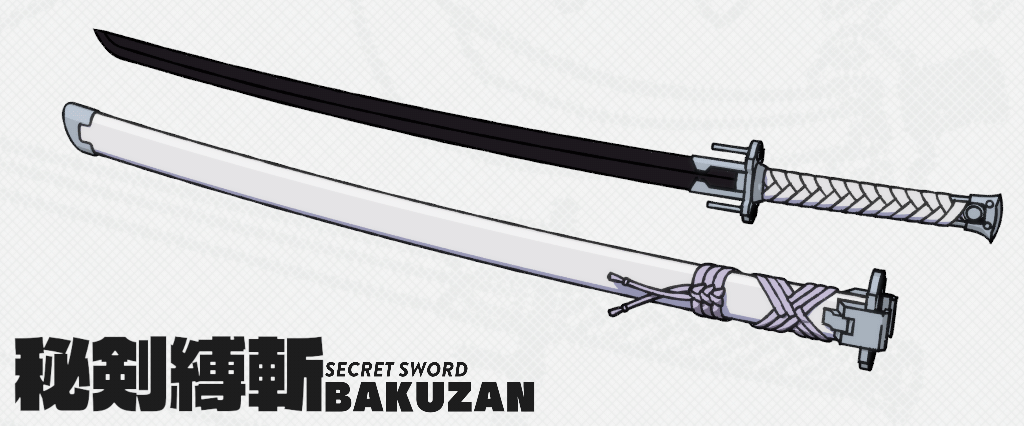 Artstation Secret Sword Bakuzan Alan Linssen