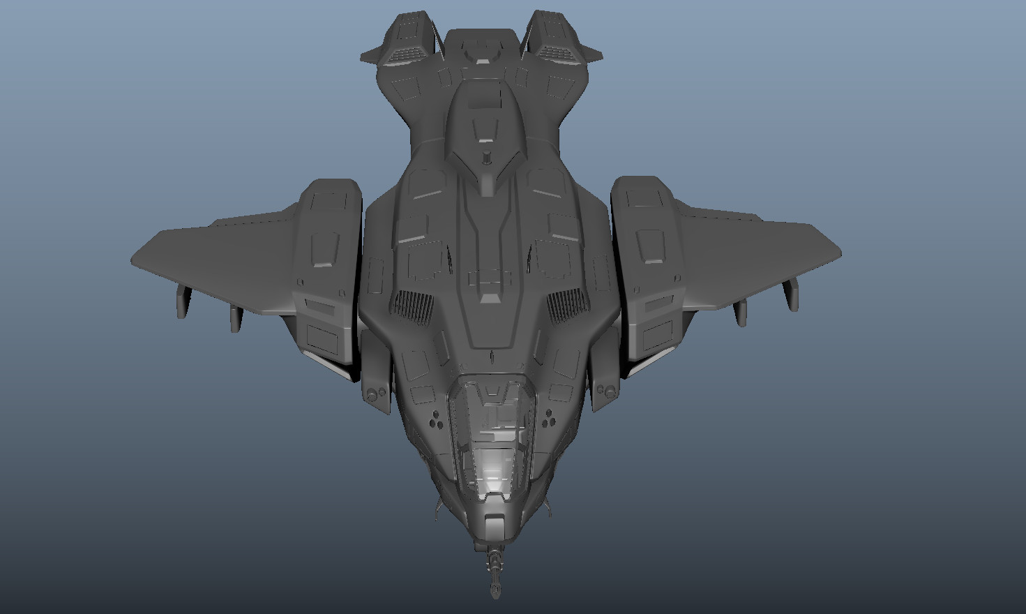Artstation Pelican Halo Modelling Fabien Le Curieux Durival