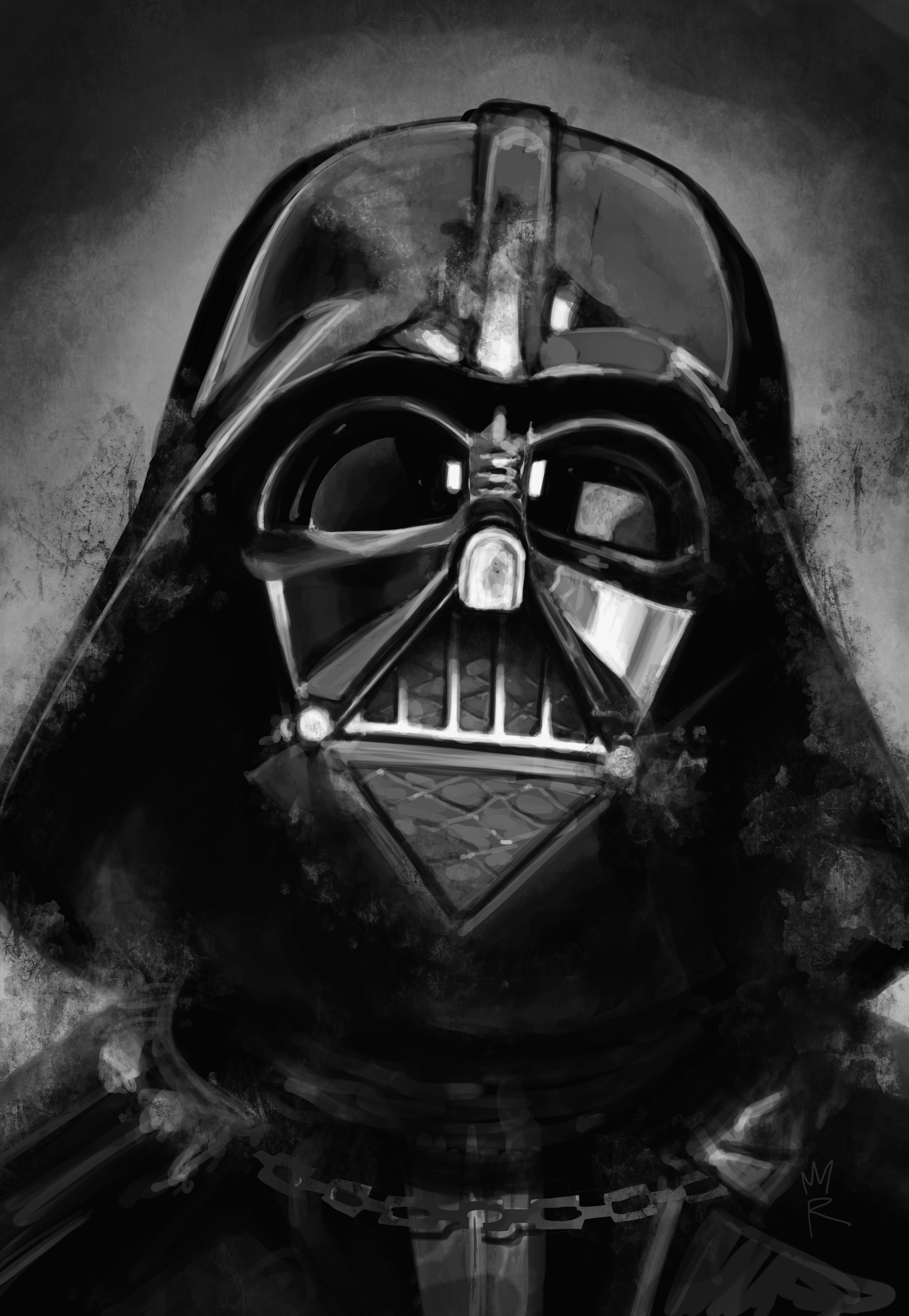Artstation Star Wars 1977 Darth Vader David Prowse Marcos Raya Delgado