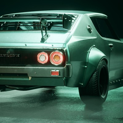 Wanoco 4d car coupe gtrc110 51