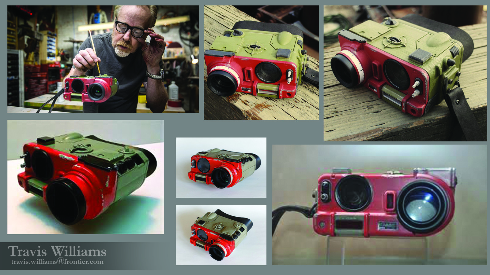 After going through 5 ideas for my project finally ended up with the Blade Runner Binoculars.