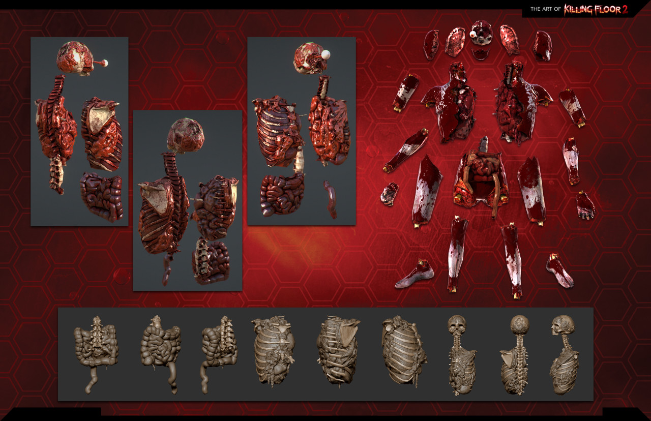 Artstation Killing Floor 2 Zeds Andrew Quintiliani