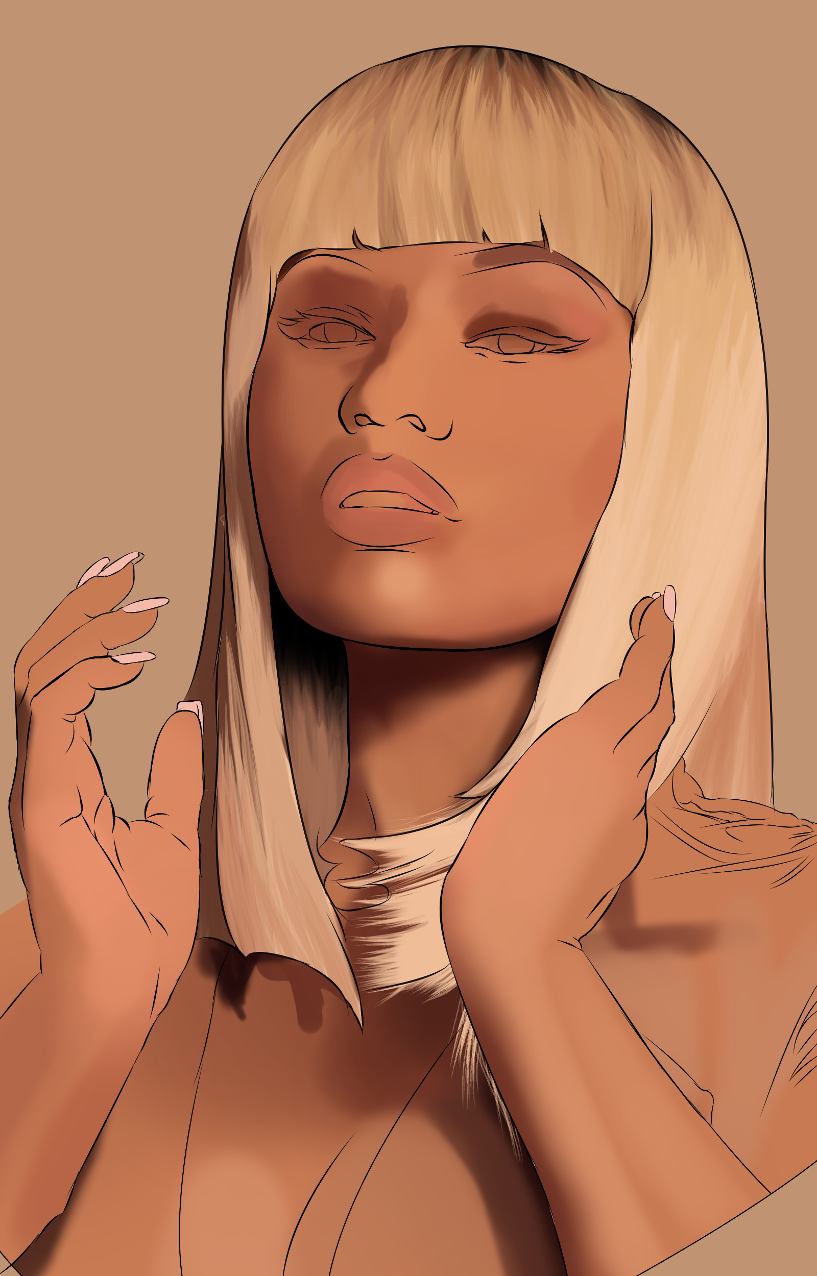 Artstation Nicki Minaj Laiken Designz