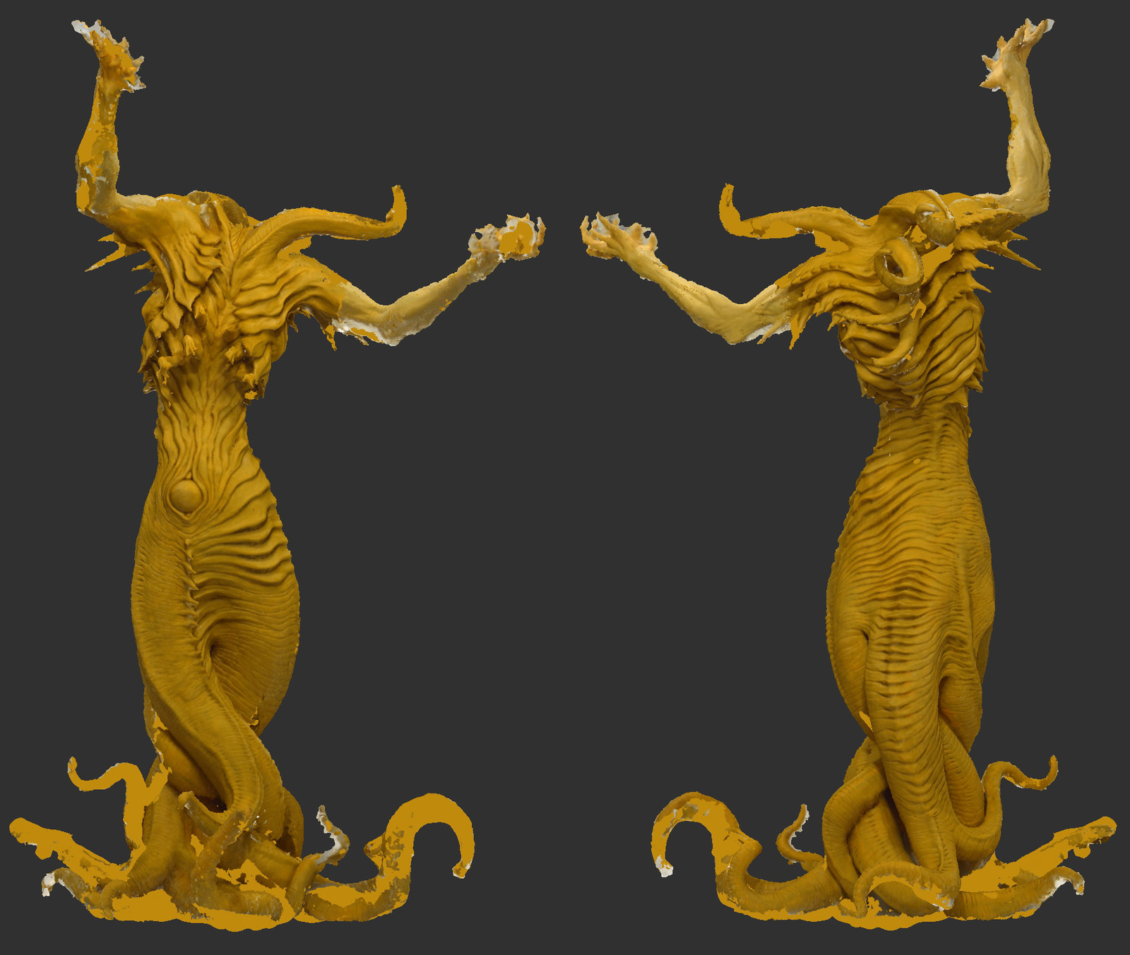 Raw scan done usind photogrammetry. Really raw because I don't have normal place for making good photos
