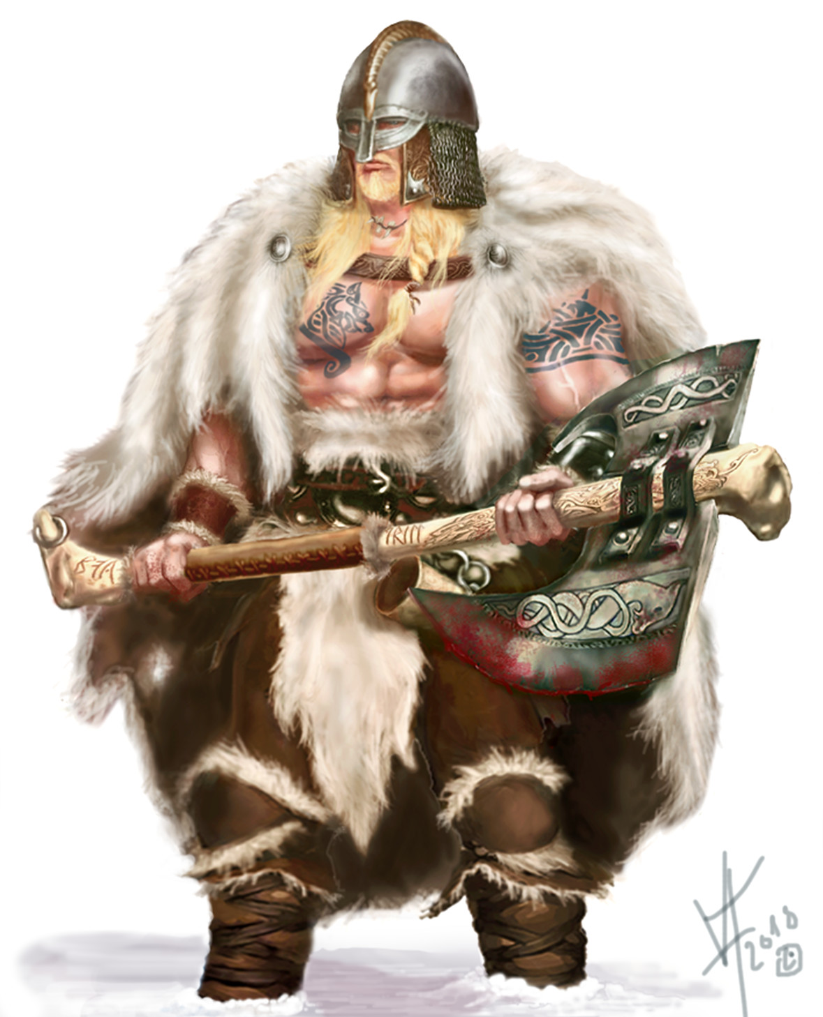 ArtStation - Barbarian reghed