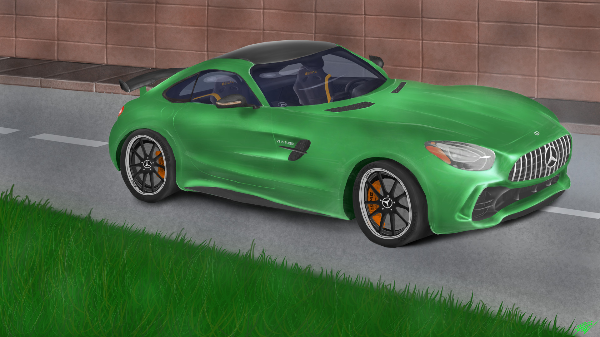 Диски Мерседес GTR AMG
