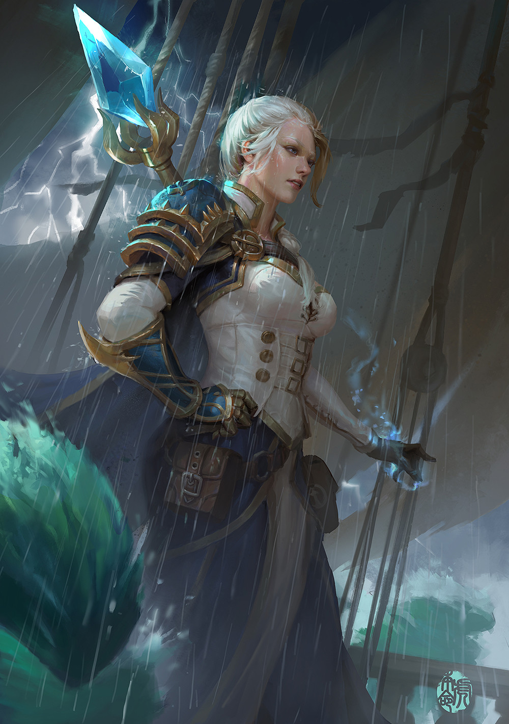 Artstation Daughter Of The Sea Jaina Jinhao Yang