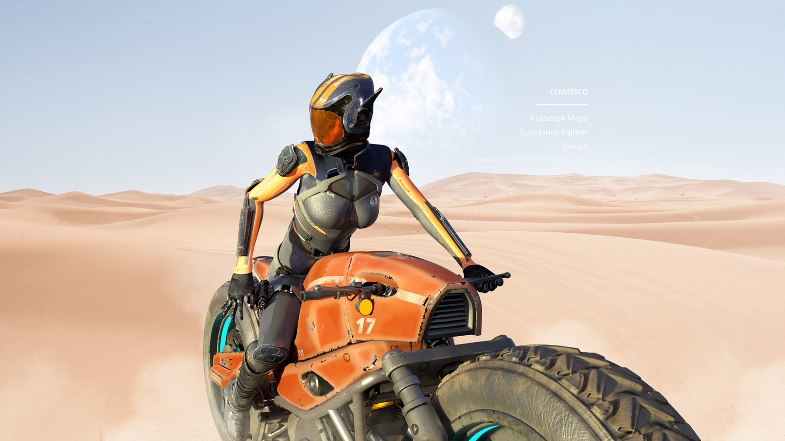 desert  biker