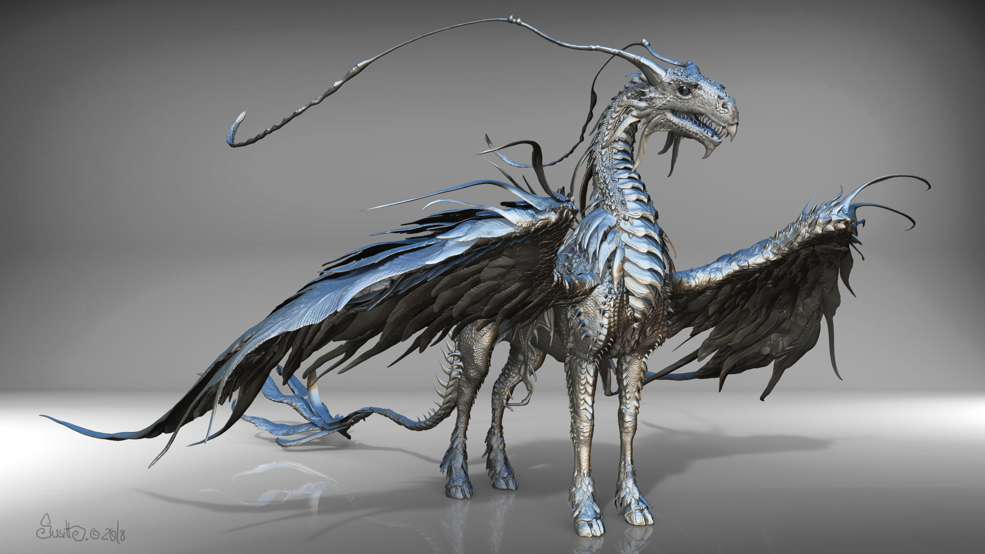 Susann Houndsville Dragon Horse