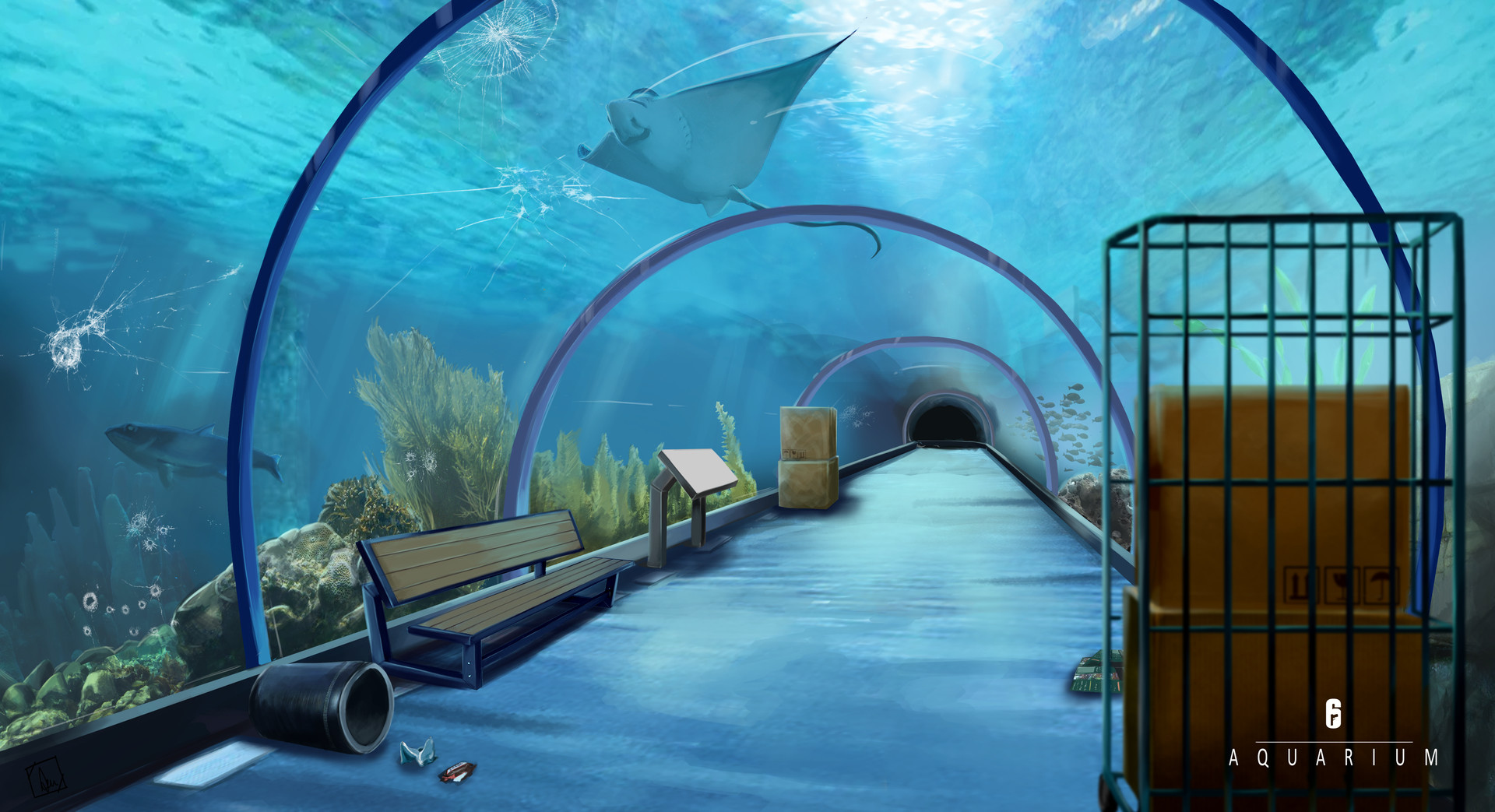 artstation ma project aquarium